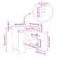60cm Bathroom Vanity Base Only-750903005