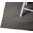 Solid Color Machine Made Tufted Polyester Area Rug in Gray Set-158146914
