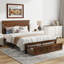 Size Bed , Built-in LED Lights, USB Charging Station-1329019535-1329019529