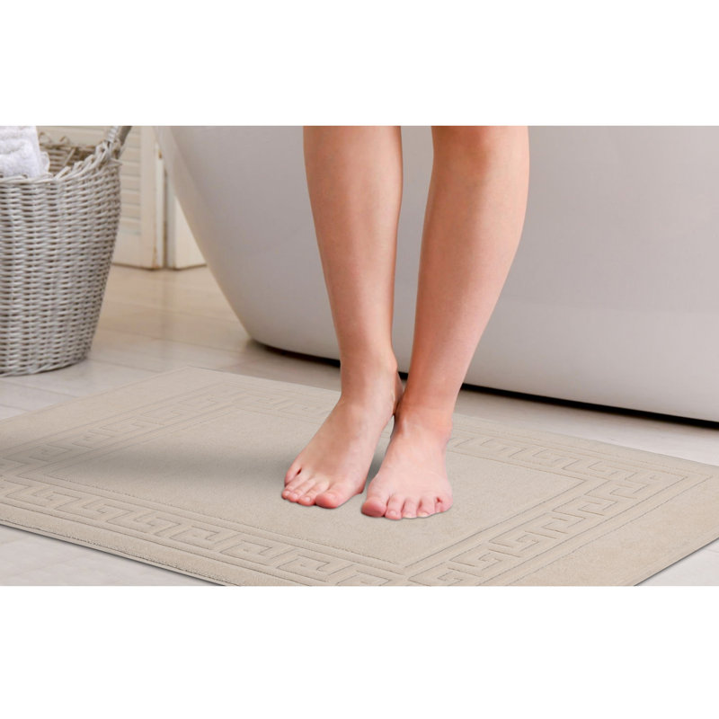 Tapis de bain 2 pièces Subra, Ivoire