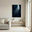 Mouflon d'Amérique dans un canyon bleu profond baigné de rayons de soleil - Tableau sur toile-202722433