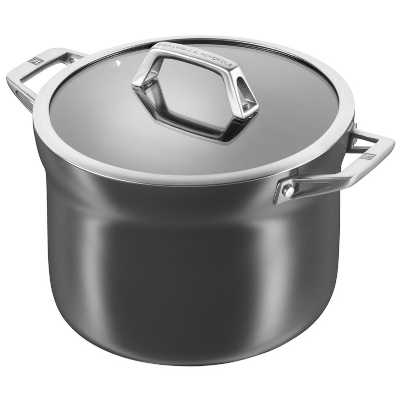 Zwilling Motion Hard Anodized 4-qt Aluminum Nonstick Soup Pot