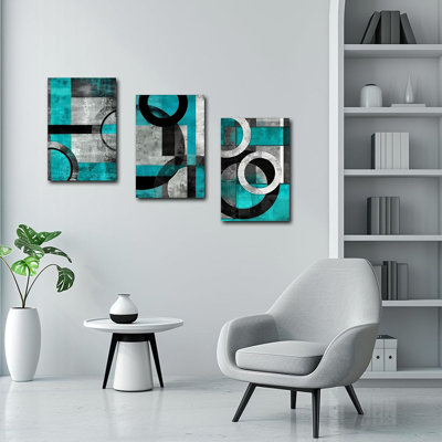 3 Piece Wrapped Canvas Print