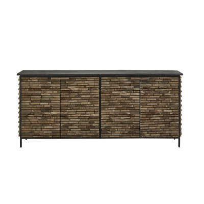 Aceta 79.25'' W Solid Wood Sideboard