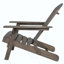 Chaise de patio pliante rustique en bois d'acacia avec des lattes traditionnelles et une conception compacte pour le confort et le style extérieur.-1586664062