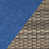 Gray Frame/ Blue Cushion