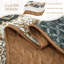 Ensemble de courtepointe 3 pièces Patchwork Boho-130618409