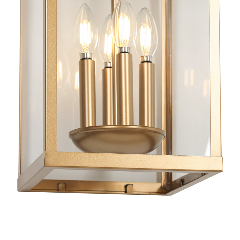 Applique d'extérieur Amal à 4 lumières, Doré
