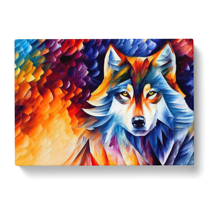 Wolf Painting Vol.2 - Wrapped Canvas