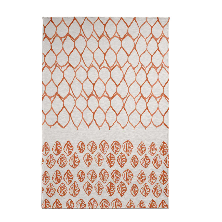 Chenille Geometric Indoor Rug