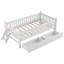 Lit plateforme simple avec garde-corps et 2 tiroirs-1281447476