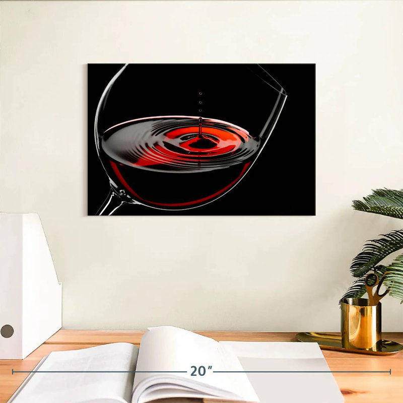 Yarlin Aromatic Red Wine, 8" H x 12" W