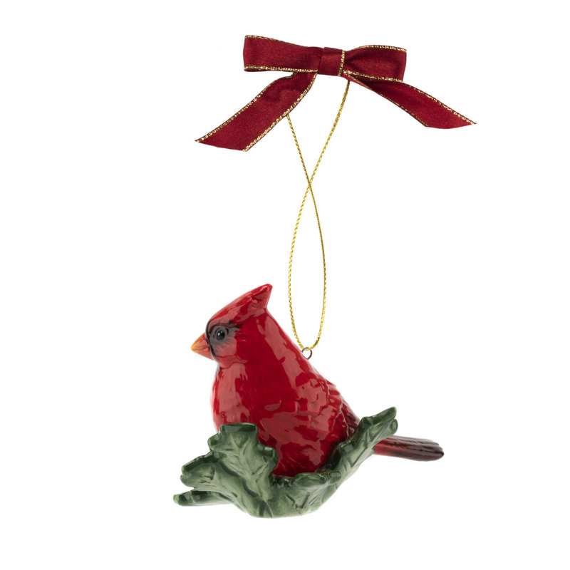 Spode Christmas Tree Cardinal Ornament