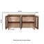 150cm Solid Wood Sideboard