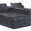 Canapé modulaire en forme de L 94,06 po avec accoudoirs en forme de nuage et sans accoudoirs-110699292-110699295