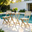 Floyd Acacia Patio Dining Set with