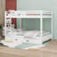 Lit superposé sur lit grand avec lit gigogne Designs Designs-1127292200