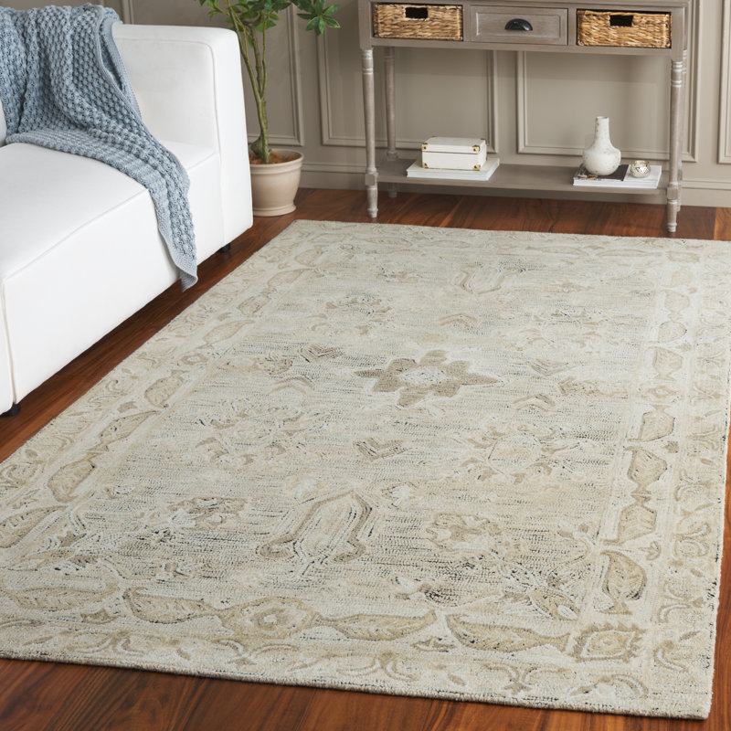 Kenya 687 Hand Tufted Performance Oriental Rug, Rectangle 8' x 10'