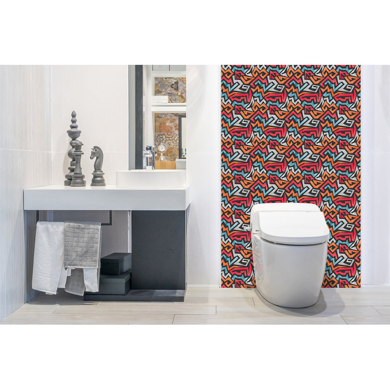 Self Adhesive Vinyl Splashback Wall Tiles Sticker Wall Stickers Tile Peel and Stick 39,37x19,68 Inch