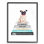 " Bookstack With Pug " by Amanda Greenwood
