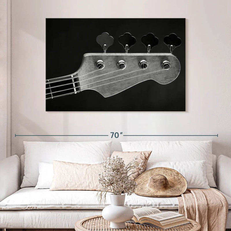 Tête de guitare Abarca, H 32 po x l 48 po