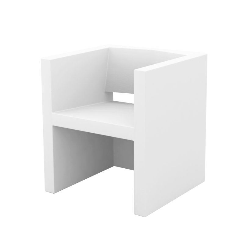 Vela - Resin Armchair - Basic, White