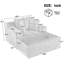 Fauteuil surdimensionné de 66 pouces, canapé-lit Cloud Comfy, chaise longue-1951433075