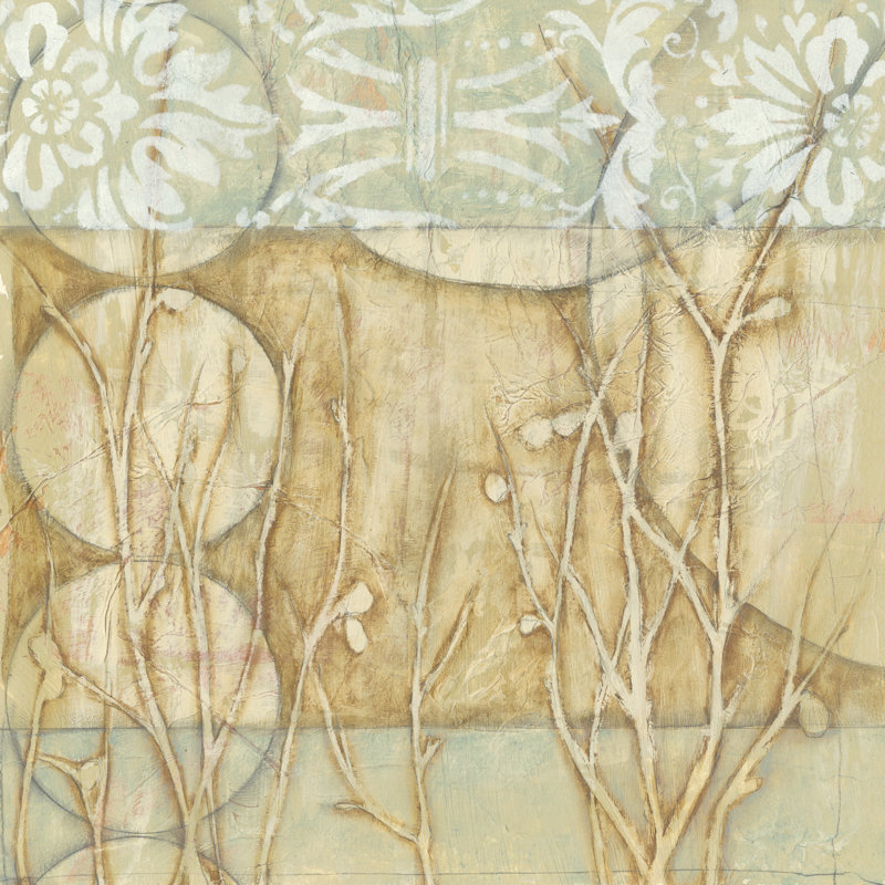 Small Willow And Lace II by Jennifer Goldberger - Wrapped Canvas Print, 30cm H x 30cm W x 3.8cm D