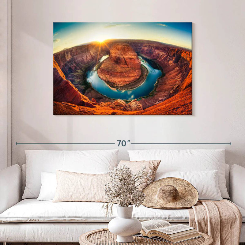 Paysage d'Alvord Glen Canyon, H 30 po x l 45 po