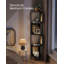 Alverna 156cm H x 32cm W Corner Bookcase-1490858048