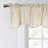 Chain Embroidery Linen Blended Valance-1311455178