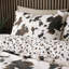 Cow Print Cotton Blend No Pattern Duvet Cover Set-134515687