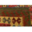 Tapis de zone en laine beige/vert 3 pi 2 po x 3 pi 8 po one-of-kind-noué la main Doorfield