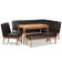 Gitano 7 - Person Four Leg Dining Set