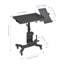 Chariot-plateau avec station de table rotative-123824247