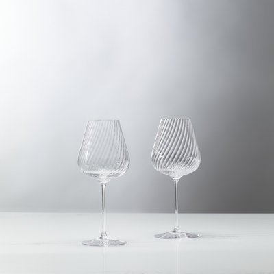 Vera Wang Swirl White Wine Glass, Set of 2