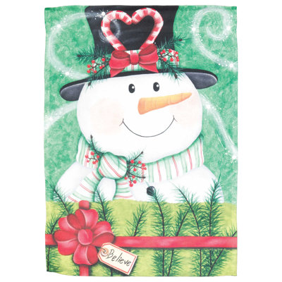 Double Sided Polyester Christmas