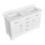 Meuble-lavabo double 60 po
