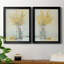 «Yellow Spray In Vase I», ensemble de 2 peintures sur toile encadrées-1582709867-1582709878