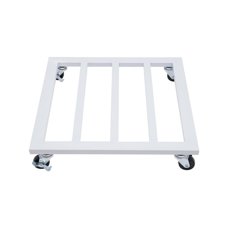 Support pour plante Quintavia, H 3,15 po x L 16 po x P 16 po, Blanc