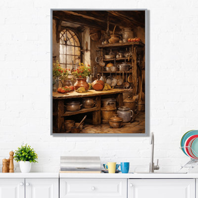 Cuisine rustique alimentaire II - nourriture, art mural