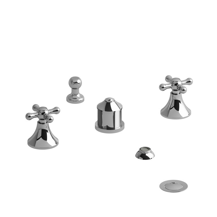 Classic™ Two Handle Deck Widespread Vertical Bidet Faucet