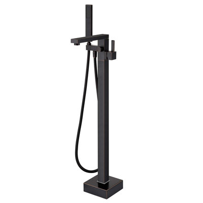 Single Handle Floor Mounted Tub Faucet