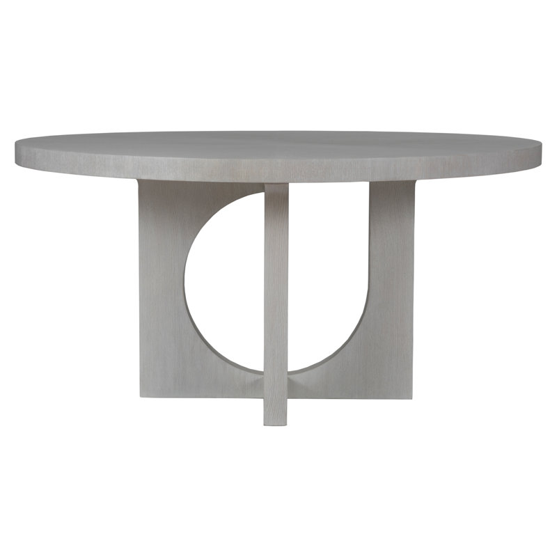 Signature Designs Misty Gray Apostrophe Round Dining Table