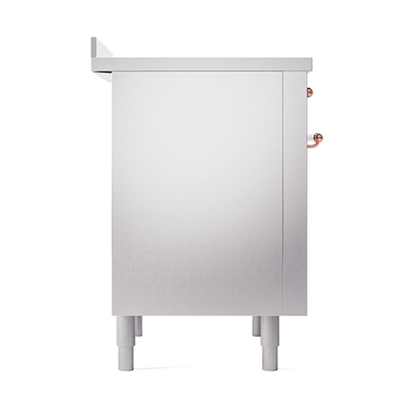 ILVE Nostalgie II Noblesse 36 in Induction Range, Stainless Steel/Copper