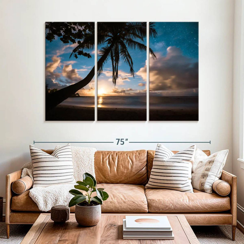 Kerrick Paradise At Night, H 42 po x l 65 po