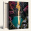 «Autumn Canyon», reproduction d'art sur toile, ensemble de 1