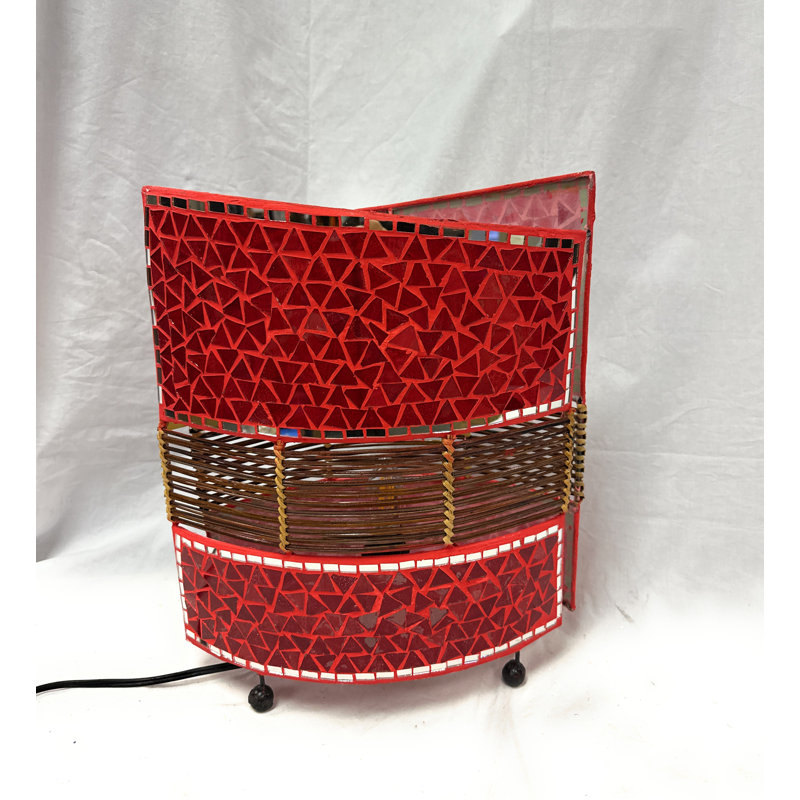Handmade Cut Glass Table Lamp