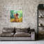 "iris scott-zoe" , reproduction d’art sur toile tendue-74410643-74410644-74410645