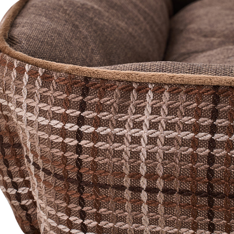Polyester Pet Bed, Dark Coffee